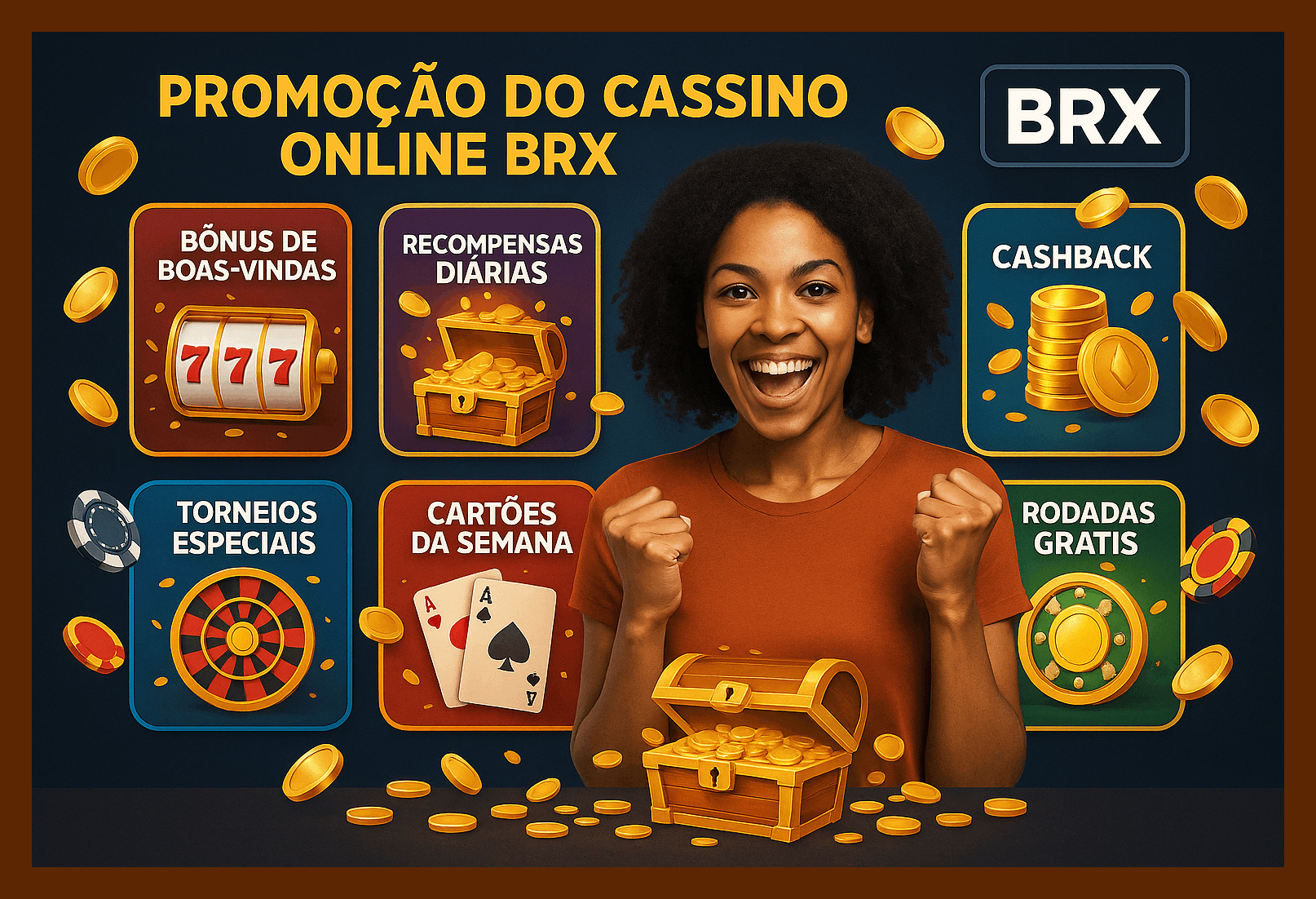O bônus promocional BRX é uma ótima maneira de começar sua aventura