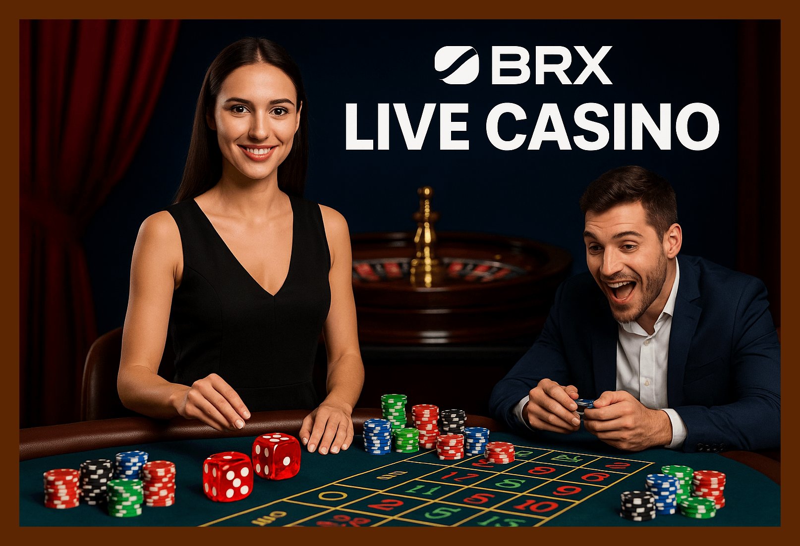 O BRX Live Casino lança promoções regularmente