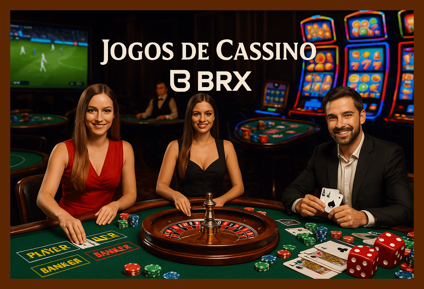 Jogos de cassino online inovadores e emocionantes na BRX