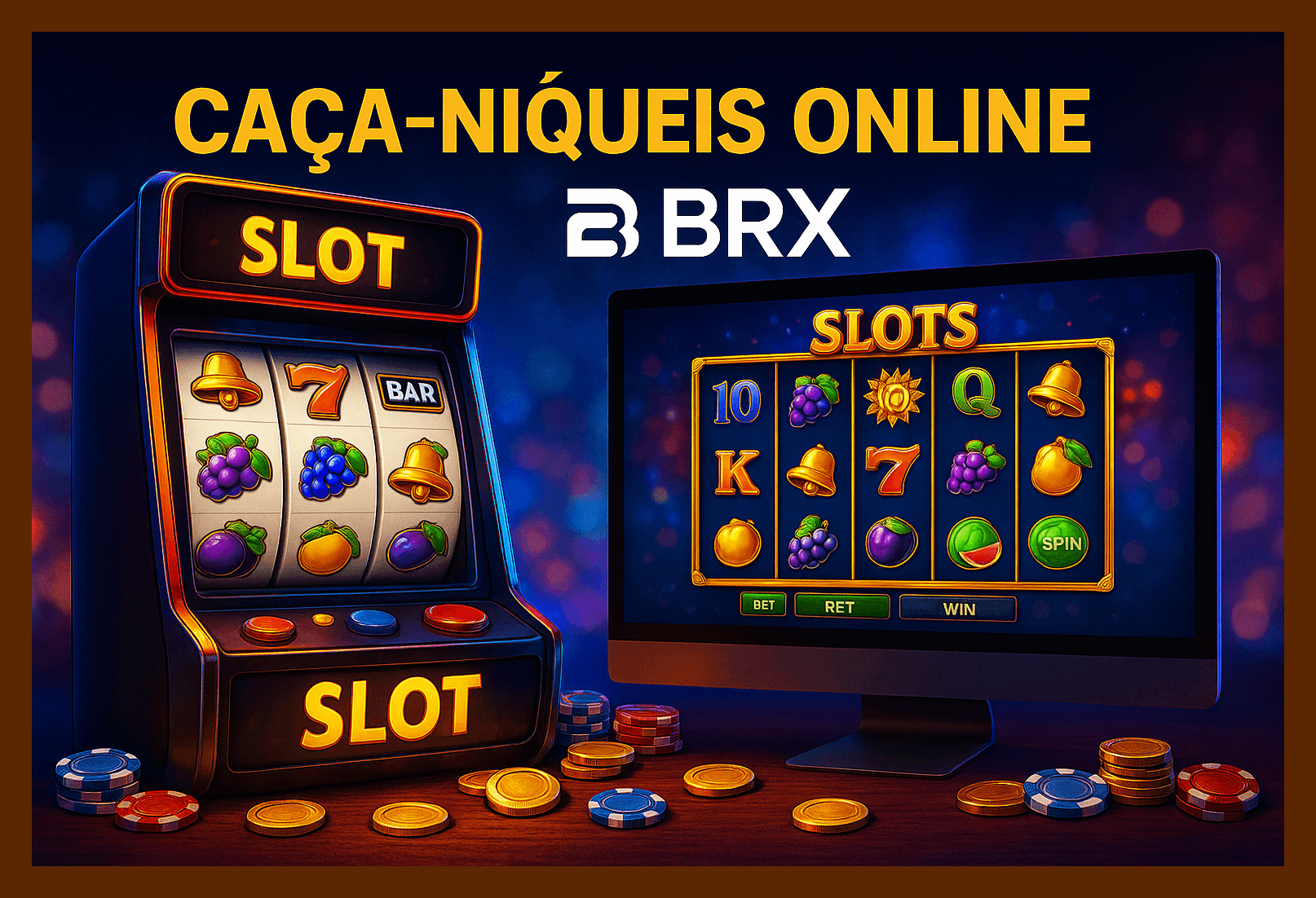 Explore o mundo das slot machines no BRX Casino